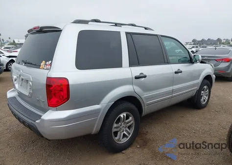 2005 Honda Pilot Ex-L из США, поврежденный, VIN 5FNYF18535B048723